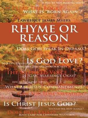 cover image of Rhyme or Reason